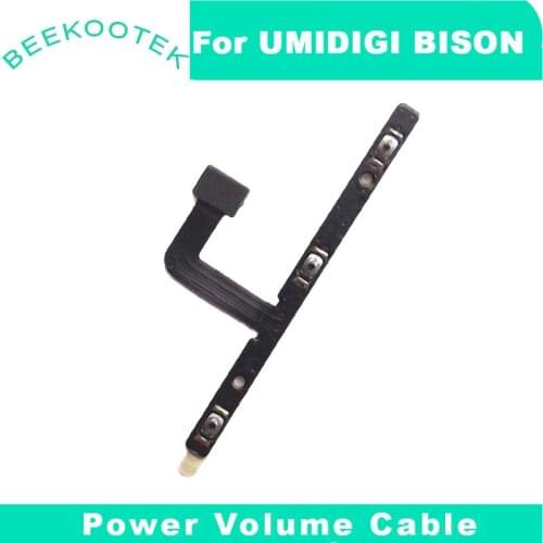 New Original Umidigi BISON volume up/down + power on/off button flex cable FPC for Umidigi BISON Phone