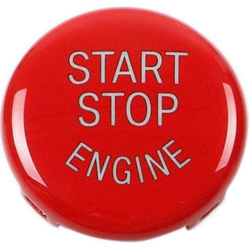 Start Stop Engine Button Push Button Ignition Switch Cover Replacement for BMW X1 X3 X5 X6 Z4 (E84, E83, E70, E71, E89) 1 3 5 Se