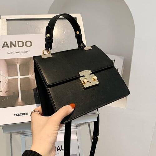 Leather Crossbody Shoulder Bags for Women 2020 Chain Design Luxury Hand BagSac A Main Female Shoulder Bag