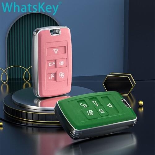 Soft TPU Leather Car Remote Key bag Case Cover For Land Rover Discovery 4 5 Freelander For Range Rover Evogue Sport For Jaguar