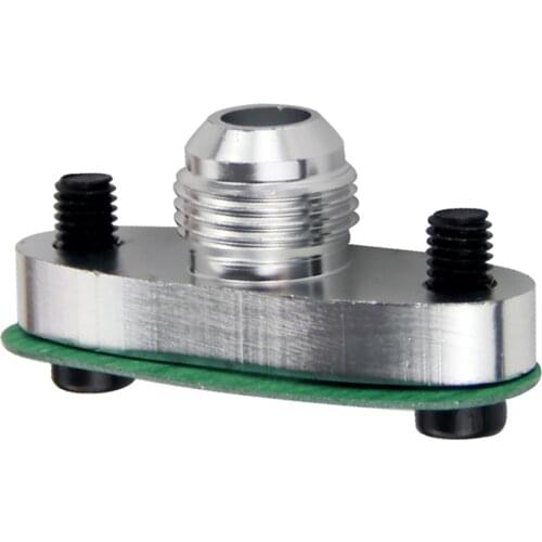 10AN Turbo Oil Return and Feed Flange For T3,T3/T4,T04,GT40-GT55 Turbos oil drain flange gasket Turbo Oil Return Flange