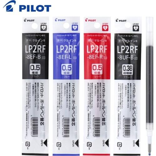 Pilot 12 Pieces Juice Gel Pen Refills for Pilot Juice 0.38mm/0.5mm Black/Blue/Red Writing Supplies LP2RF-8EF 2018