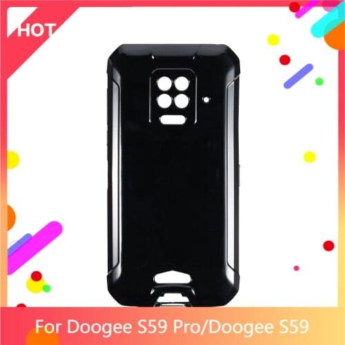 S59 Case Matte Soft Silicone TPU Back Cover For Doogee S59 Pro Phone Case Slim shockproof