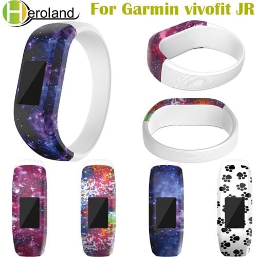 Sport Silicone Replacement Band For Garmin VivoFit JR JR2 Junior Activity Tracker Strap smart Watch kids Bracelet Watchband new