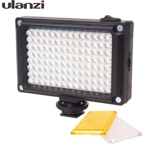 Ulanzi 112 LED Phone Video Light Photographic Lighting for Youtube Live Streaming Dimmable LED Lamp Bi-color Temperature for iPh