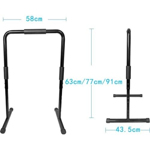 K2024 Multifunction Parallel Bars Home Exercise Fitness Parallel Bar Push-Ups Extension Trainer Heavy Strength Power Training