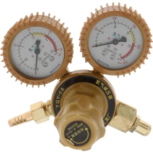 1x Shockproof Oxygen Pressure Regulator Welding Gas Gauge Tool Durable New