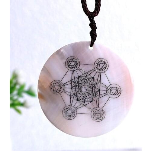 1PC Natural Round Shell Pendant Fashion Jewelry Mother Pearlof Pearl Shells Pendants Charms Jewelry DIY Accessories Women Gifts