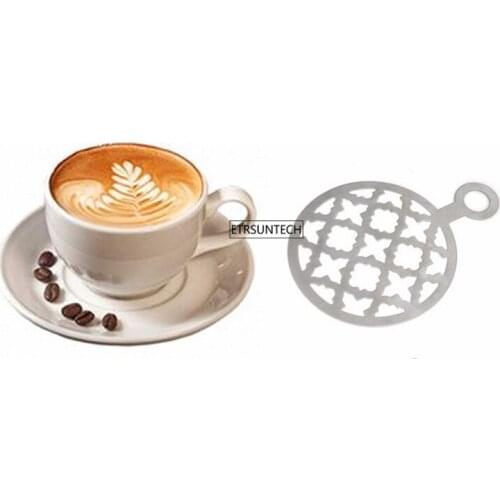 100pcs Flower Mold Latte Coffee Garland Decoration Cake Mold Fondant Cookies Baking Tools Art DIY Tools