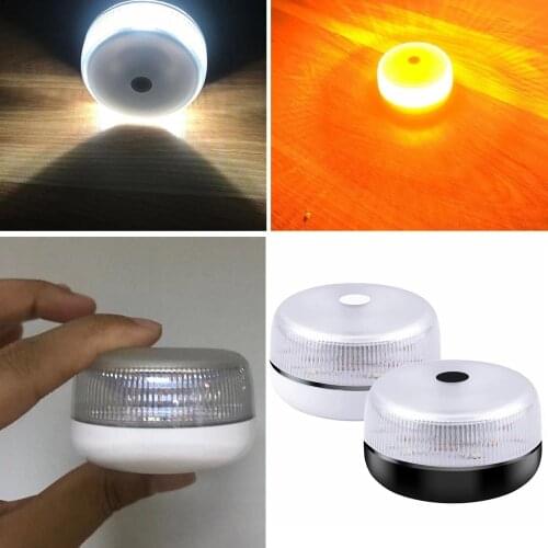 2PCS New Arrival Car Emergency Light V16 Traffic Help Lamp with Flashlight Approved Dgt Road Magnetic Warning Lights