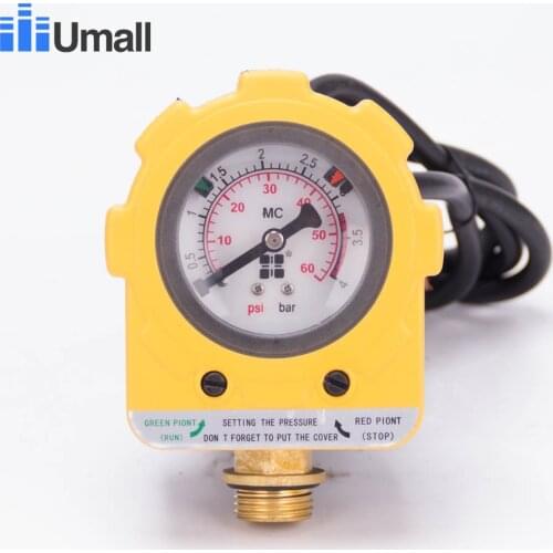 10Au Plug 4 bars Household Automatic Adjustable Electronic Digital Water Pump Steady Pressure Gauge Controller Protection Switch