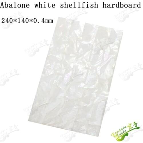 Abalone white shellfish hardboard Shell Decorative Soft Paper Guitar Surface Decoration Veneer Paper Guitar Accessories