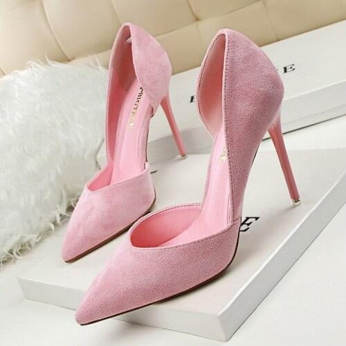 Brand Women Sexy High Heels Dress Sexy Wedding Pumps beautiful Woman Pump Shoes New Ladies Fashion Shoe Lady Womens Shoes