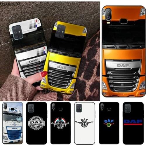 DAF truck logo Phone Case For Samsung Galaxy A21S A01 A11 A31 A81 A10 A20E A30 A40 A50 A70 A80 A71 A51