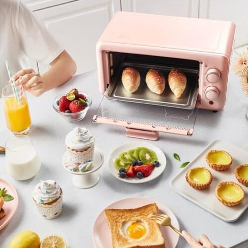 DKX-D11B1 Oven Small Double Oven Small Baking Multi-function Automatic Electric Oven Mini Fan Small Machine 11L Exquisite Oven