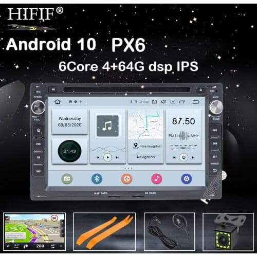 DSP IPS 4G Android 10.0 Car GPS For VW PASSAT B5 B4 JETTA BORA GOLF 4 SHARAN POLO MK5 MK4 MK3 T5 TRANSPORTER for Peugeot 307 dvd