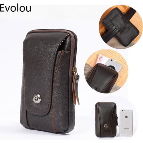 For Umidigi Bison A9 Pro A7 Pro A5 Pro Belt Clip Leather Case Outdoor Waist Bag Pouch Multi-function Wallet Phone Bag Cover