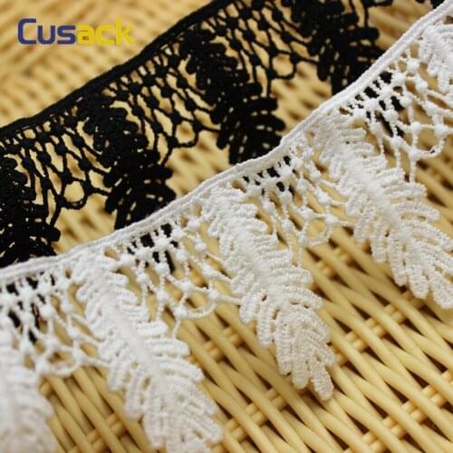 3 meters 5.5 cm Off White Lace Trims Costume Trimmings Ribbon Home Textiles Applique Sewing Lace Accessories