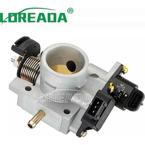 LOREADA Mechanical Genuine Throttle body Assembly D35B for Chery QQ 1.0L/465 Engine UAES system Bore size 35mm OEM Quality