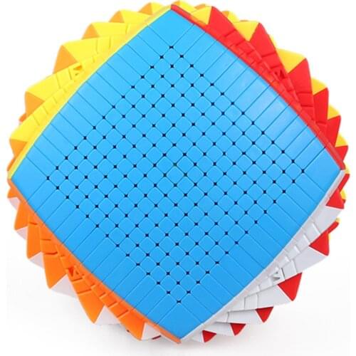 ShengShou 15x15 Magic Cube Stickerless Cube Puzzle Professional Magnets Speed Cubo Magico 15x15x15 Cube Educational Game Toys