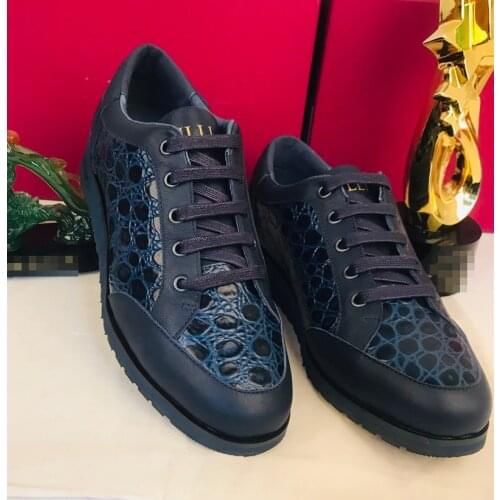 BILLIONAIRE Shoes Cowhide sports shoes 2021 new Business casual high quality Men‘s Comfortable European big size 40-44 outdoor