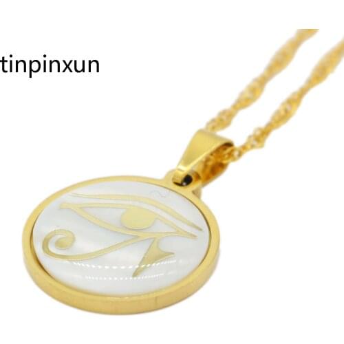 PINXUN New Fashion Pendant Men Women Unisex Gold Color Necklace Crystal Muslim Islam Pendant Jewelry Free shipping ST25