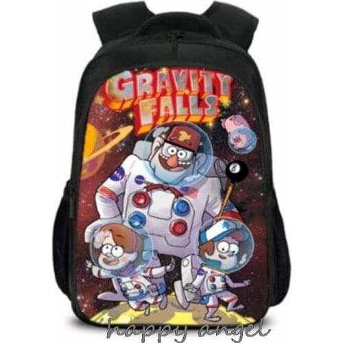 Hot Gravity Falls Childrens School Backpacks for Girls and Boys Kids Cartoon Game School Bags Large Capacity Backpack For Kids