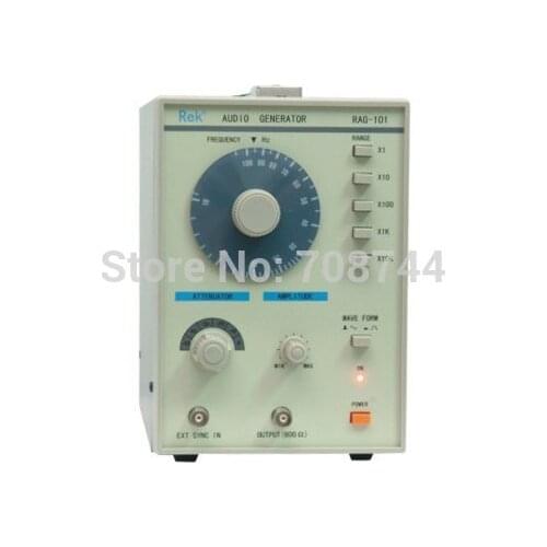 REK RAG101 10Hz-1MHz Low Frequency Function Signal Audio Generator Producer