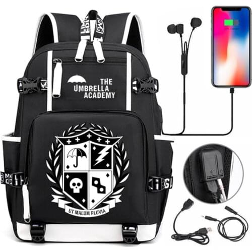 The Umbrella Academy Backpack For Teenagers Capacity Women Men Travel Bags Boys Girls Software School Bags Fashion NEW Mochilas
