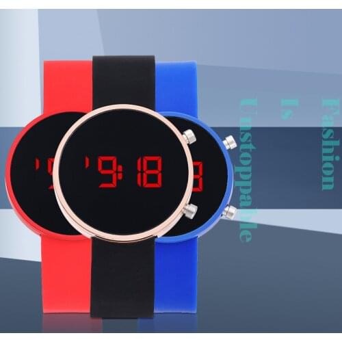 Sport Watch For Womens Wristwatch Waterproof Womens Digital Watches Mens Watches Fashion Watch For Women Silicone Bracelet