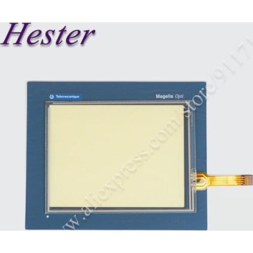 XBTGT2110 Touch Screen Glass Panel Digitizer for Schneider XBTGT2110 Touchpad with Front Overlay Protective Film