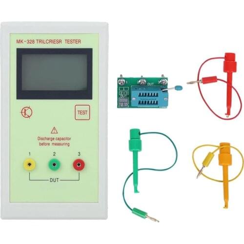 Capacitance Resistance Tester MK-328 Transistor Tester Inductance Capacitance Resistance Electronic Meter TR LCR ESR