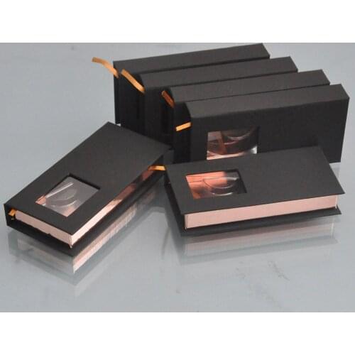Wholesale false eyelashes package makeup eyelash packaging box lash boxes packaging custom logo mink lashes case bulk vendors