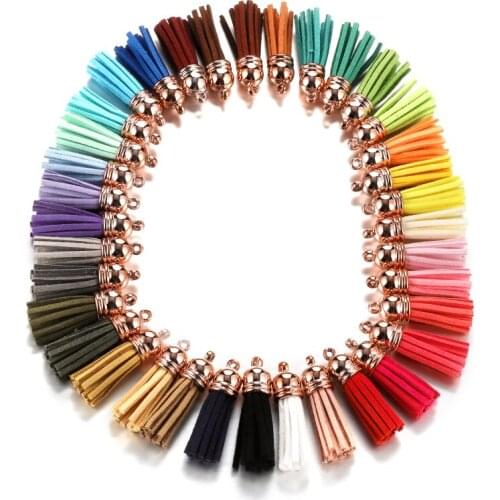 20pcs/lot 38mm Vintage Leather Tassels Fringe Purl Macrame For DIY Jewelry Making Keychain Cellphone Straps Pendant Accessories