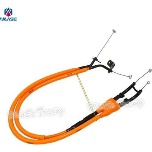 Waase 1 Pair Throttle Cable Steel Wire For Honda VTEC CB400 1999 2000 2001 2002 2003 2004 2005 2006 2007 2008 2009 2010-2012