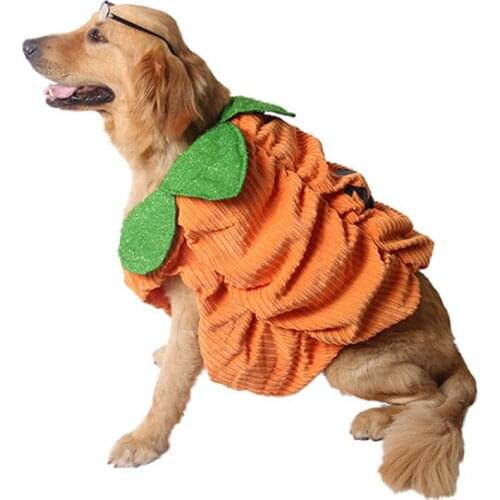 Dog Jacket Coat Autumn Winter Cute Dog Christmas Halloween Demon Pumpkin Pet Transformation Dress Home Pet Clothing Product new