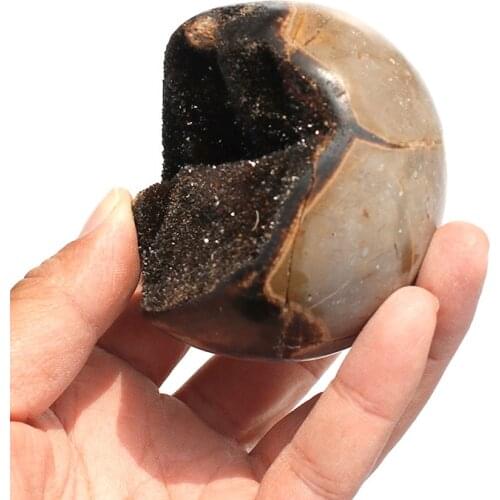 1 Kg small size natural fossil dragon eggs septarian geodes for ornament
