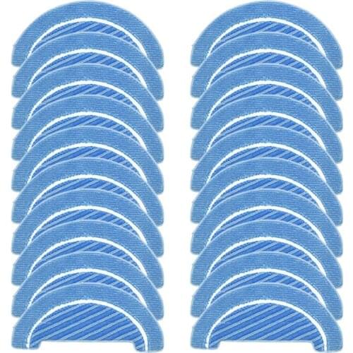 20Pcs Replacement Mop Cloth Rags for Conga 1090 Robot Vacuum Cleaner Parts Accessories