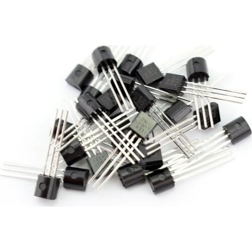 200pcs/set New 10 Values NPN PNP Power Transistors Assortment Kit BC337 BC327 2N2222 Durable Active Components