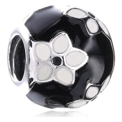 Ajax Crystal beads with 925 Sterling Silver core for bracelet