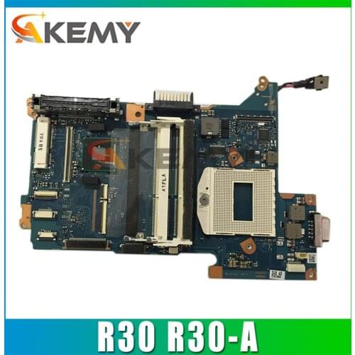 AKEMY FASRSY1 A3688A For Toshiba Portege R30 R30-A laptop motherboard SR17E HM86 P000598350