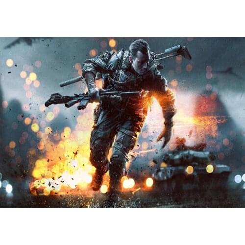 5D full diamond painting soldier free shipping home decoration DIY picture handicraft