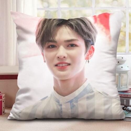 Zhu Zhengting Pillowcase NINE PERCENT Member Cushion Cover Idol Trainee Singer Star Peripheral Pillowcase Pillow Covers Decor