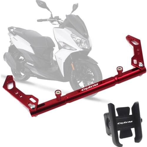 For SYM CRUISYM 150 CRUISYM 180 high quality Motorcycle Aluminum balance bar Mobile Phone Stand Cross Bar Lever