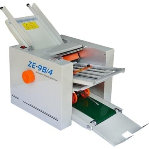 Good quality stepless speed paper folding machine for 4 plate