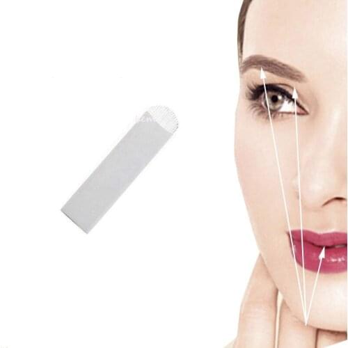 Makeup Needles Sterilized Disposable PCD and U Shape Tattoo Needle Microblading Embroidery Eyebrow Lip Eyeliner Permanent Makeup