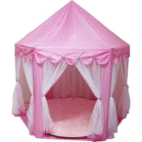 Play Tent Play House Ball Pit Pool Portable Foldable Princess Folding Tent Castle Gifts Toys Tents For Kids Children Girl Baby