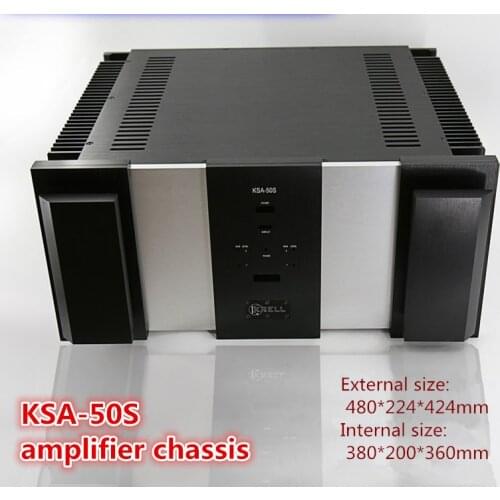KSA-50S large aluminum chassis power amplifier chassis amplifier shell amplifier box amplifier case