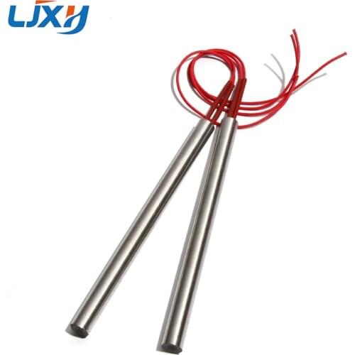LJXH 2PCS 15mm 180~300mm SUS Heating Pipe Cartridge Heaters 110/220/380V Tubular Rod 680/750/820/1000/1150W Electric Element