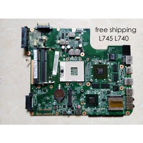 For Toshiba L700 L745 L740 Laptop Motherboard DA0TE5MB6F0 A000074690 Mainboard 100%tested fully work